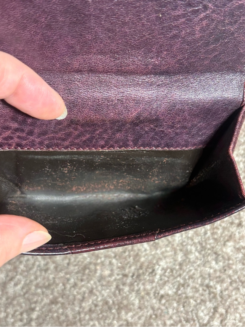 Authentic Gucci Brown Leather Bi-Fold Wallet Vintage - Picture 11 of 15